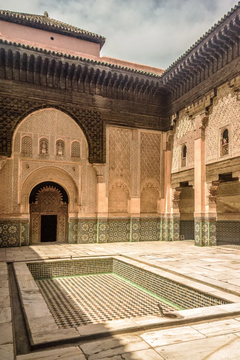 جولة العمارة والتصميم في مراكش